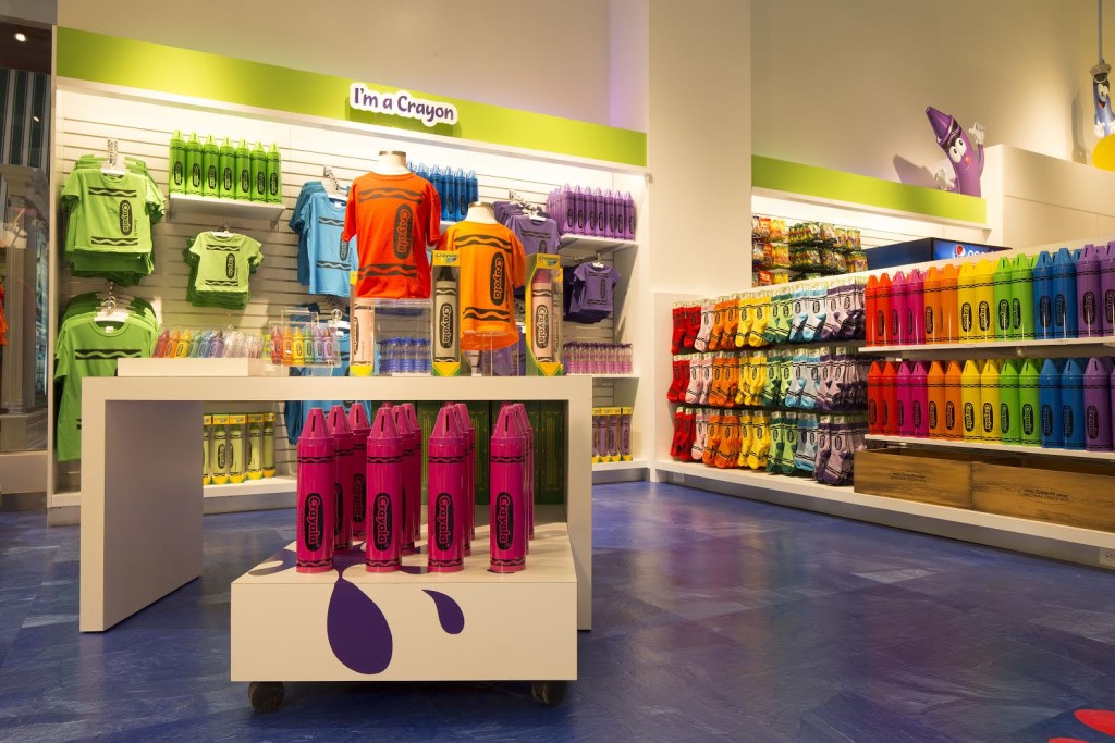 Crayola Experience Opens The Crayola Store at The Florida Mall Inside Store