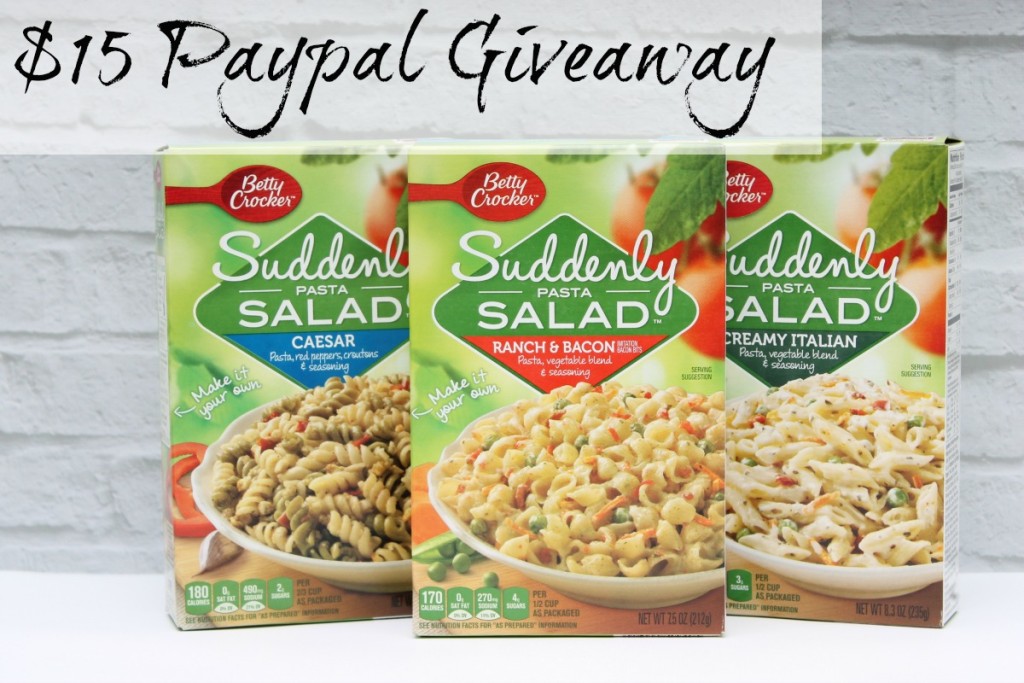 Suddenly Salads Perfect for Summer + Paypal Giveaway #SuddenlySalad Paypal Giveaway