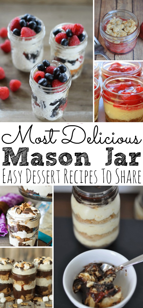 Mason Jar Desssert Recipes