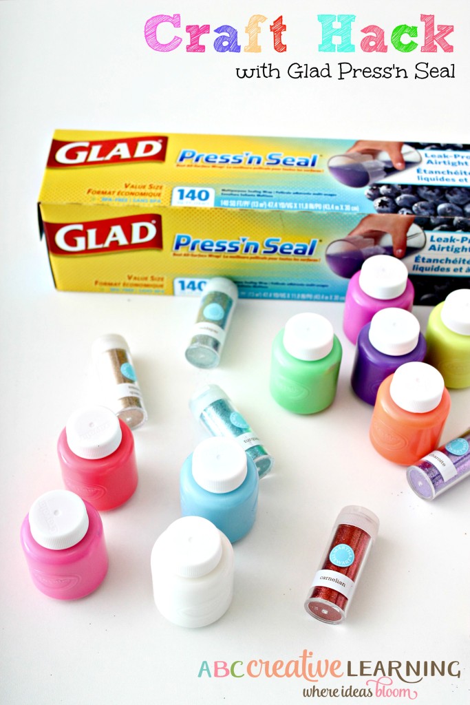 No Mess Craft Time Hack with Glad Press'n Seal