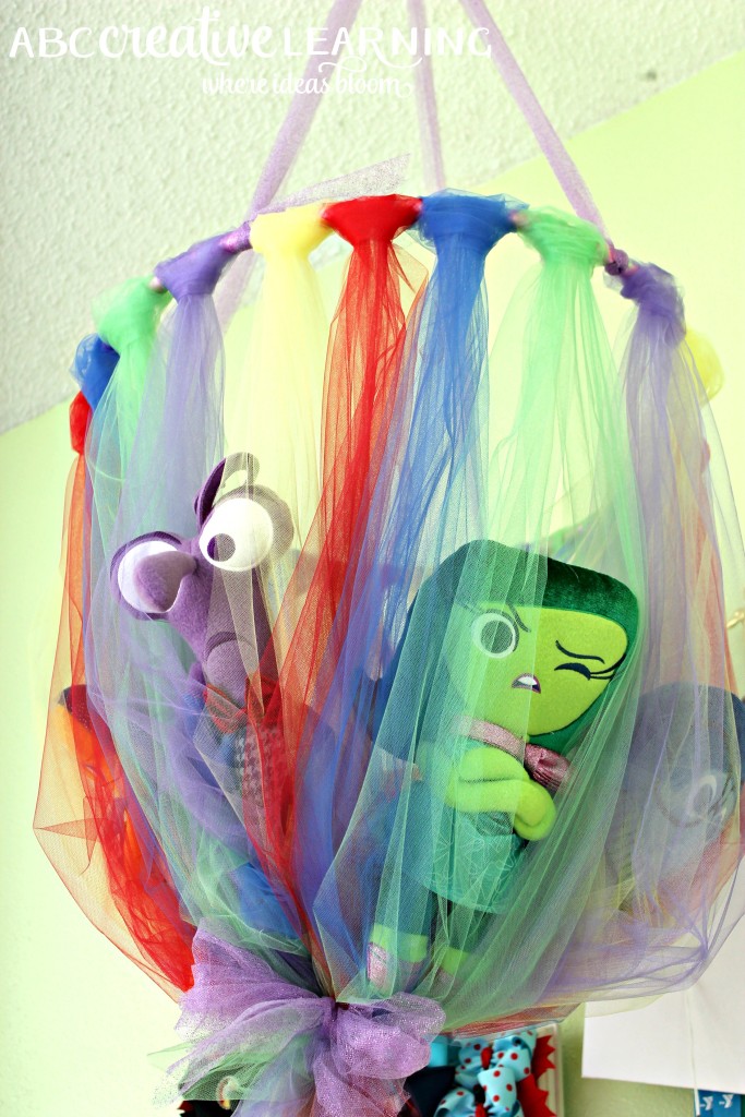 No Sew Tulle Toy Plush Holder Inspired by Inside Out Emotions Emotions Toys