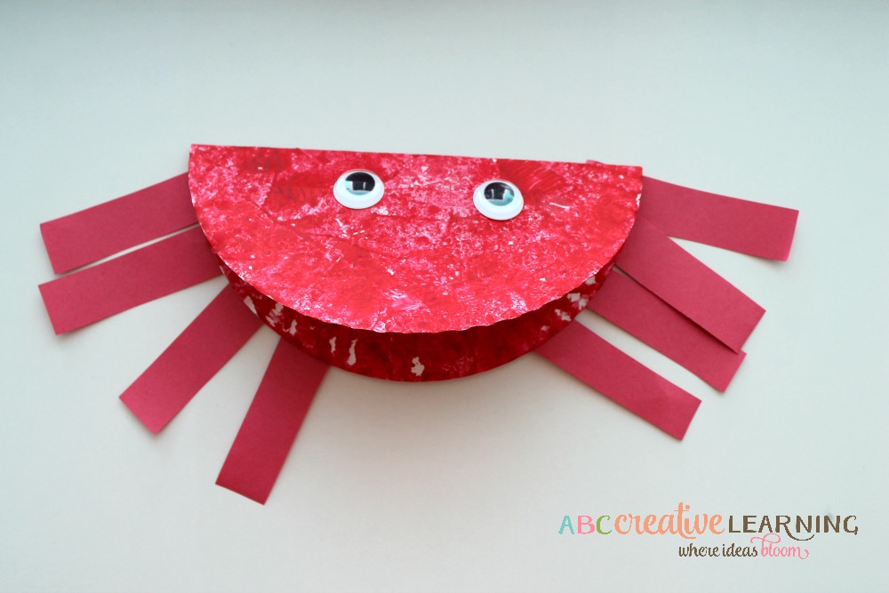 Paper Plate Crab Craft For Kids Simply Today Life