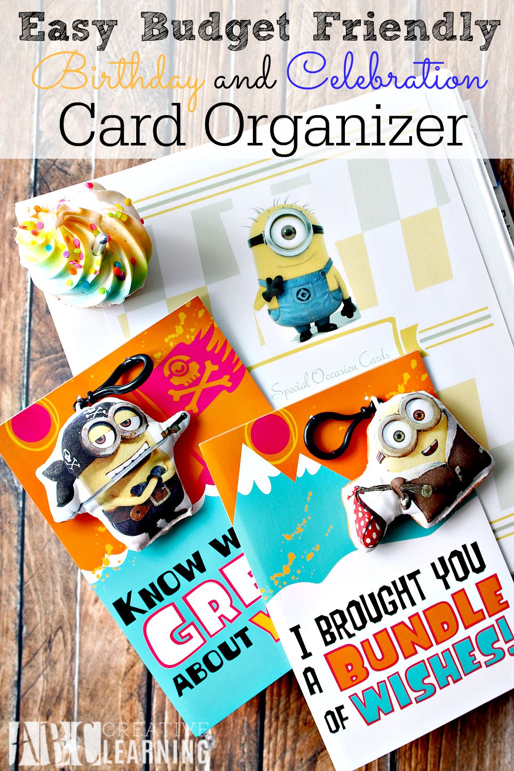 Easy Budget Friendly Birthday and Celebration Card Organizer