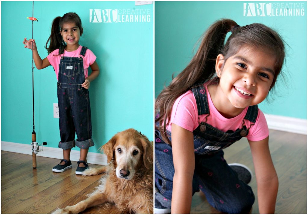 Back to School in Style and a Fall Apple Activity Overalls Jeans