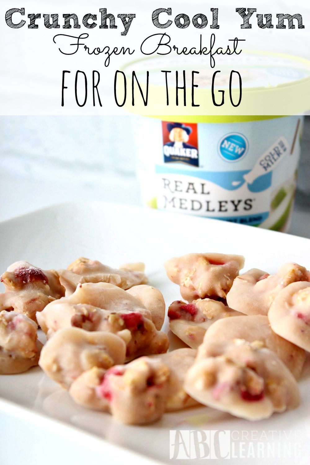 Crunchy Cool Yum Frozen Breakfast for On the Go - simplytodaylife.com