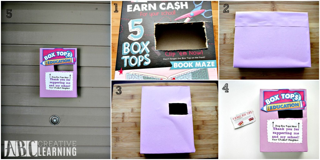 DIY Box Tops for Eduction Steps Box