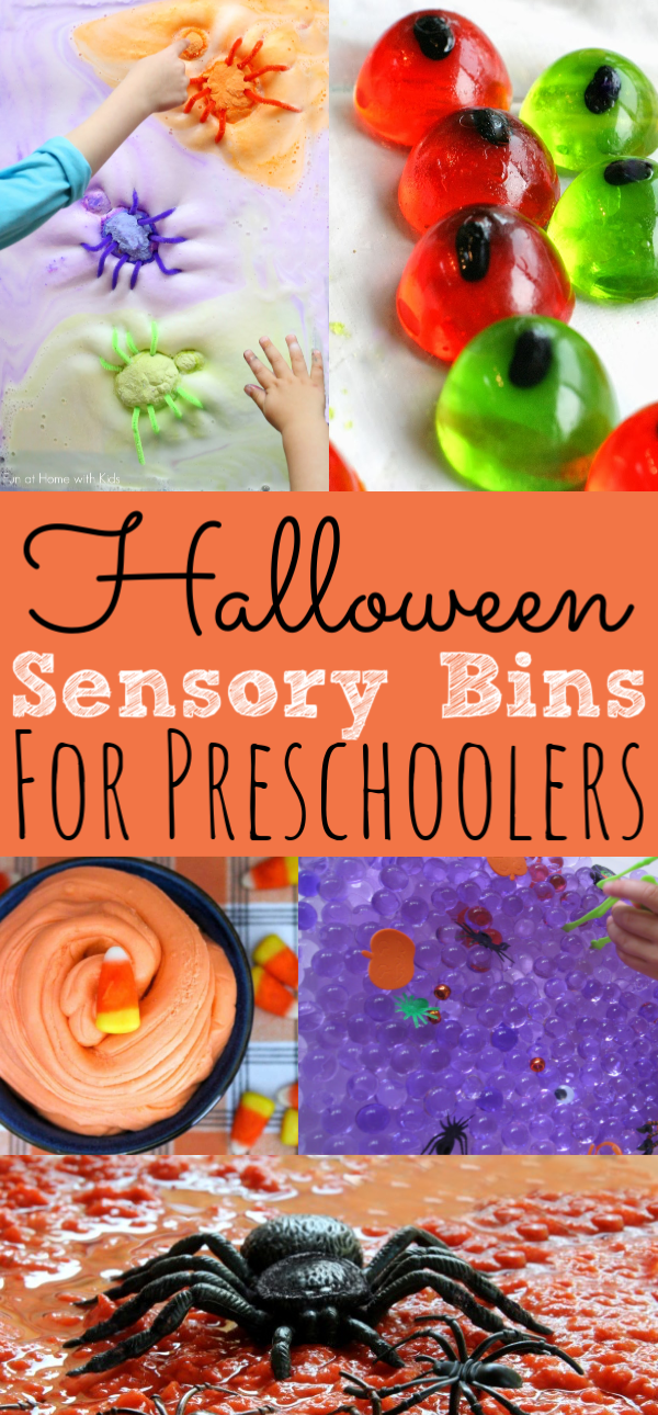 Halloween Sensory Bins For Preschoolers