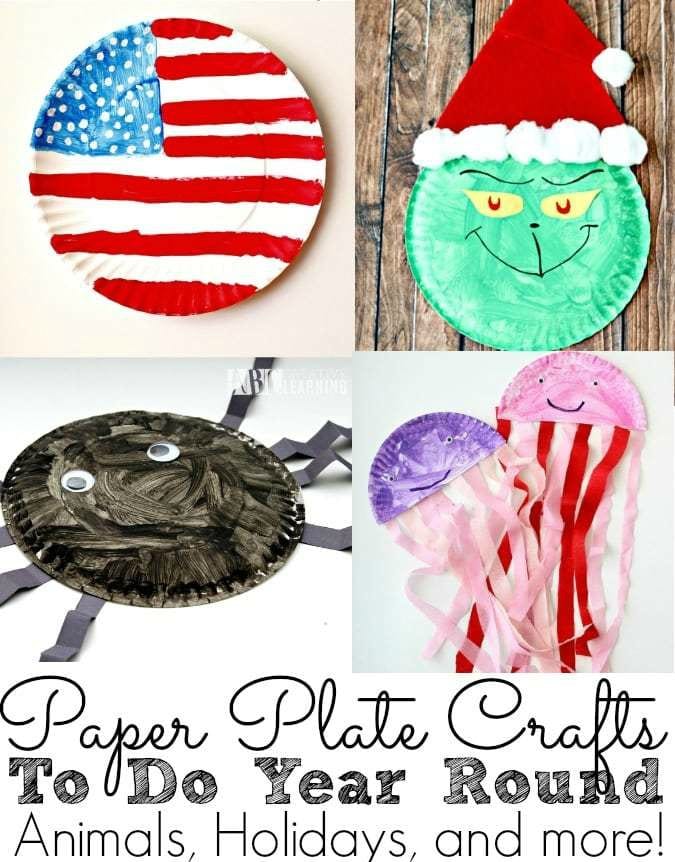 Paper Plate Crafts To Do All Year Round