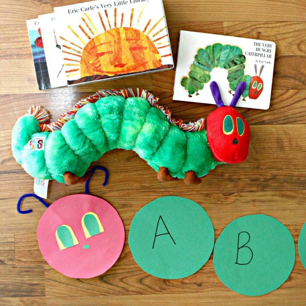 The Very Hungry Caterpillar Preschool Alphabet Activity