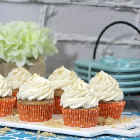 Classic Carrot Cupcake Recipe with Maple Frosting