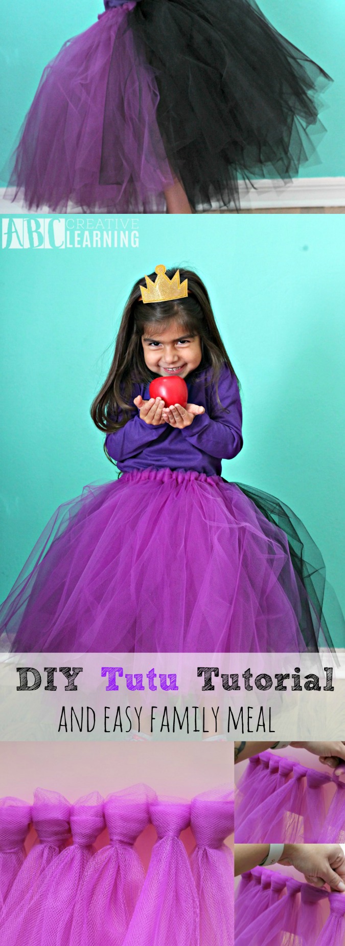 DIY Tutu Tutorial For Halloween Costumes