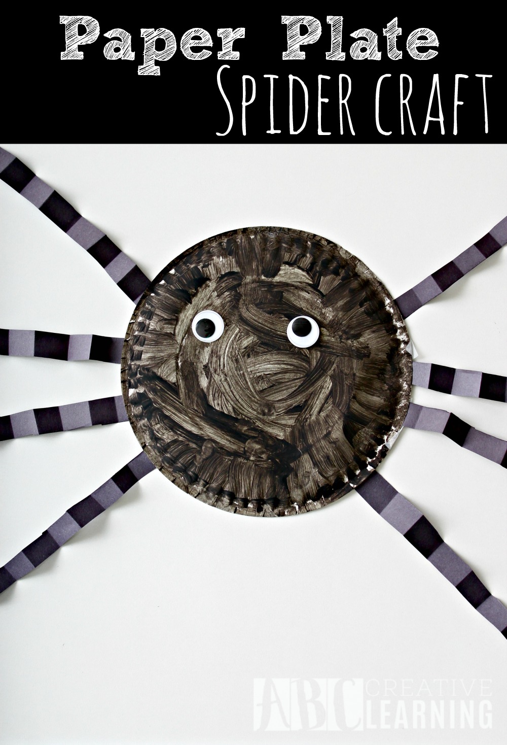  Halloween  Paper  Plate Spider  Craft  Simply Today Life