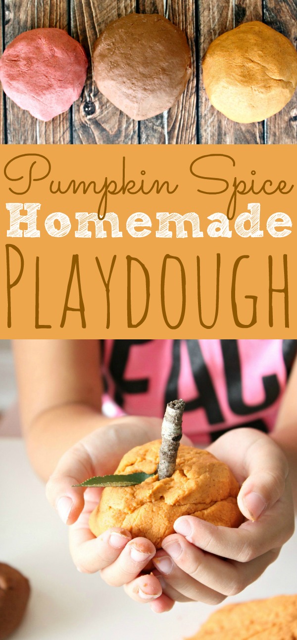 The Best Homemade Fall Scented Playdough Recipe