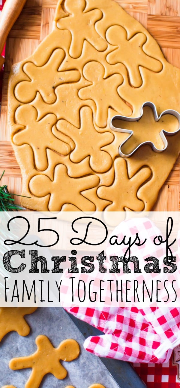 25 Days of Christmas Family Togetherness Activity Calendar