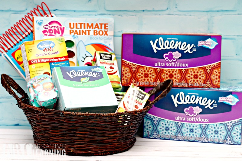 Cold and Flu Kids Care Package Kleenex