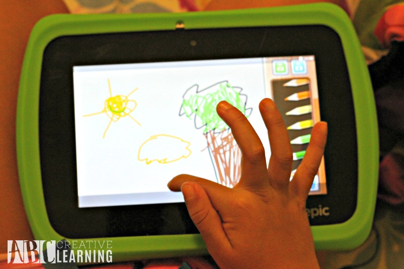 Creativity and Imagination with the LeapFrog Epic Tablet