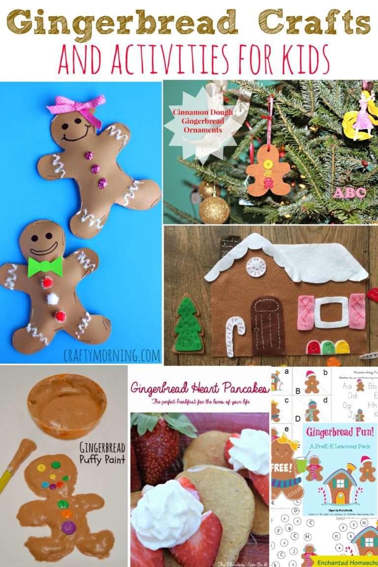 Gingerbread Crafts and Activities for Kids - Simply Today Life