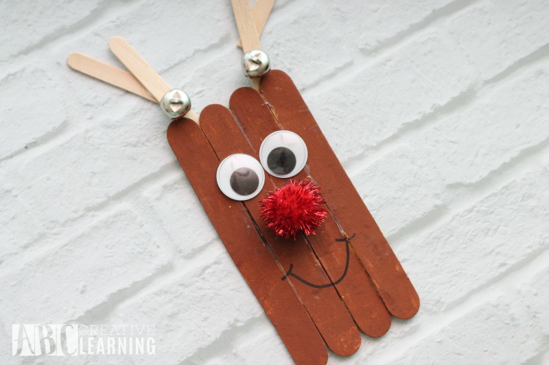 Reindeer Popsicle Craft Rudolph