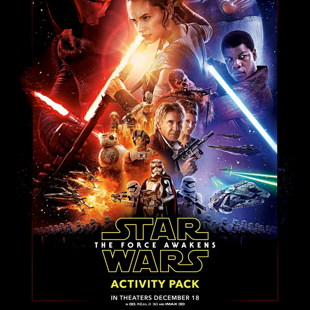 Star Wars: The Force Awakens Coloring and Activity Sheets #StarWars