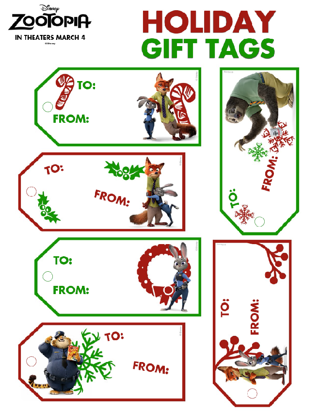 Zootopia-Holiday-Gift-Tags