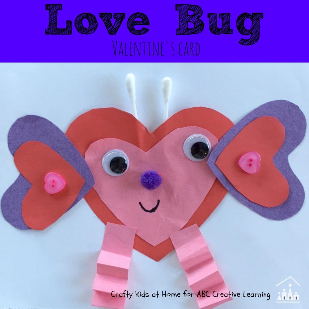 Love Bug Valentine's Day Card Craft - Simply Today Life