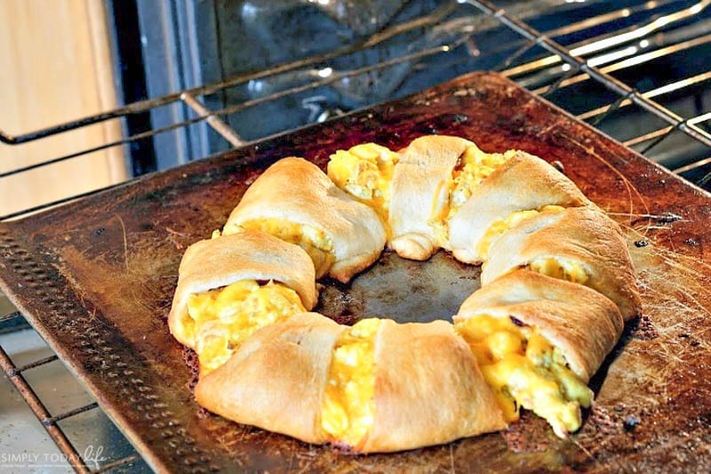 Bacon, Egg, Cheese Crescent Breakfast