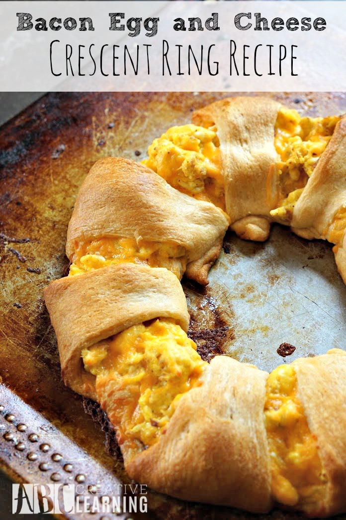 Bacon Egg and Cheese Crescent Ring Recipe