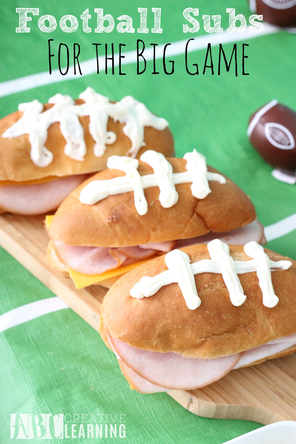 Family Friendly Themed Football Party Football Subs