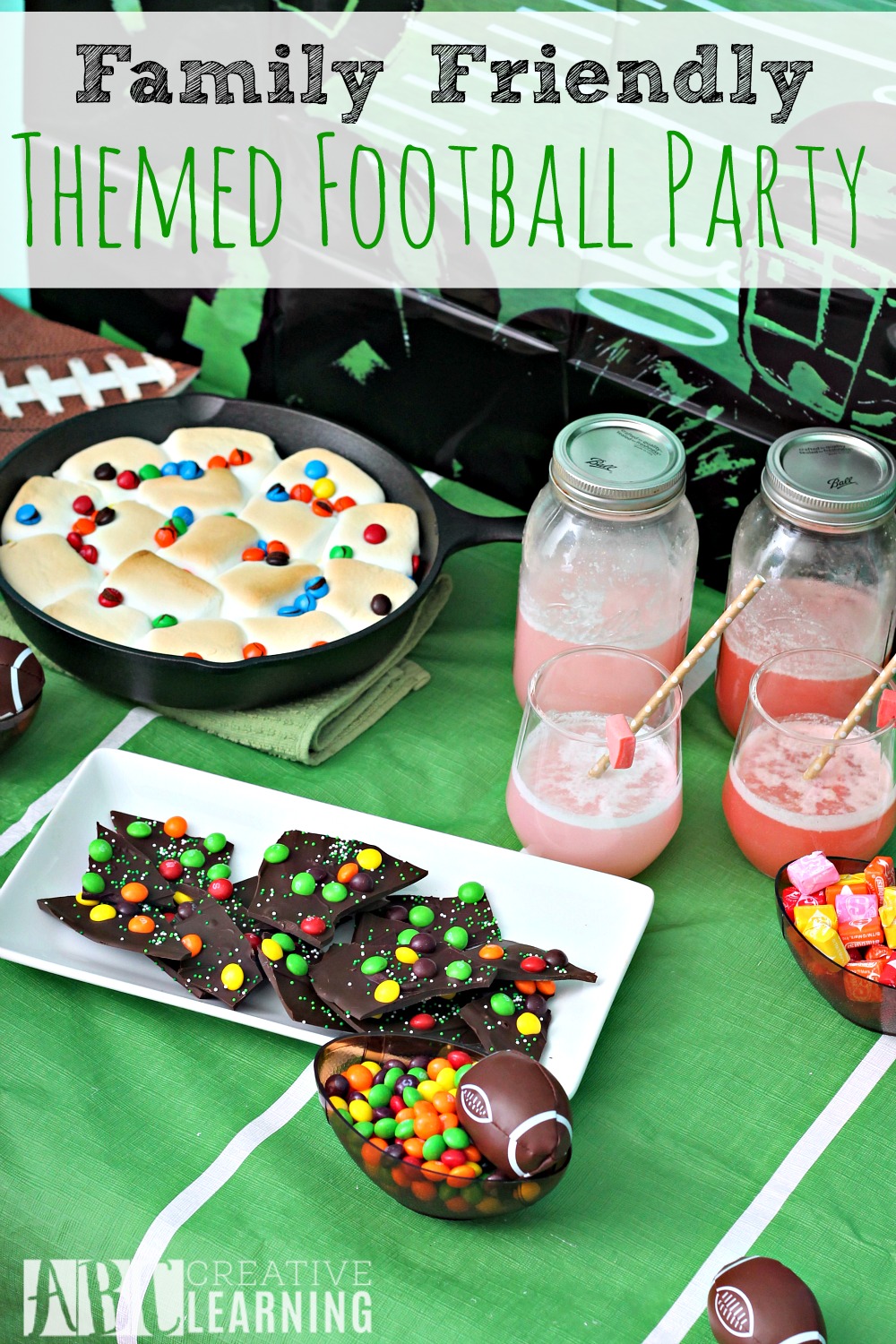 Family Friendly Themed Football Party