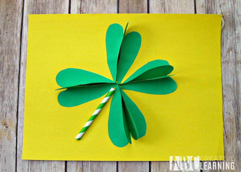 3D Shamrock Craft for Kids