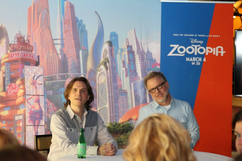 Exclusive Interviews with Directors Byron Howard and Rich Moore #ZootopiaEvent Both