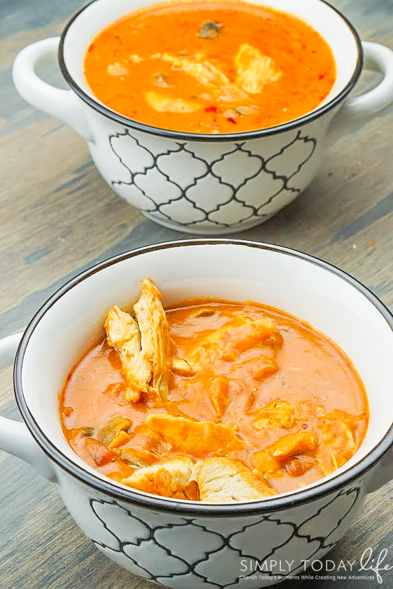 One Pot Crockpot Chicken Tomato Bisque Recipe