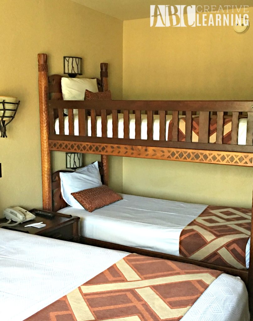Reasons To Stay At Disney's Animal Kingdom Lodge #ZootopiaEvent bunks