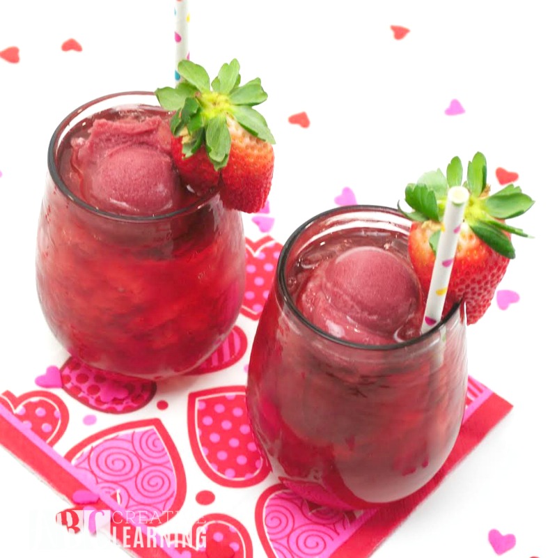 Valentine's Day Berry Punch For Kids - Simply Today Life