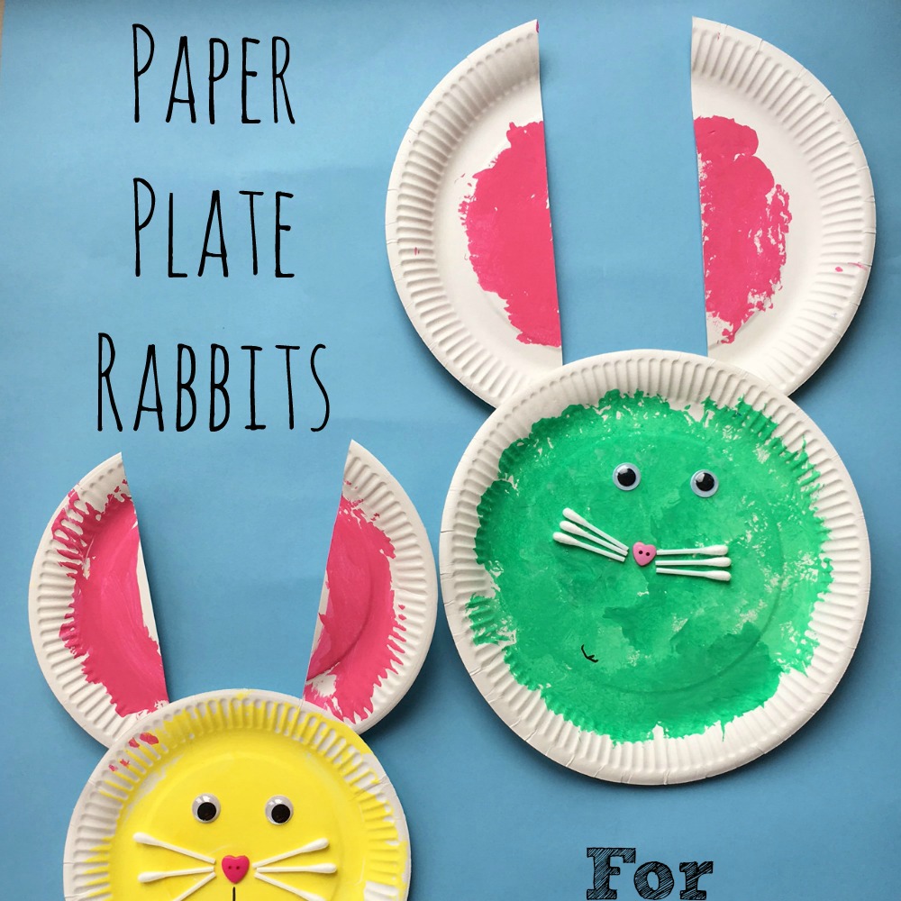 Paper Plate Rabbit Craft For Kids - Simply Today Life