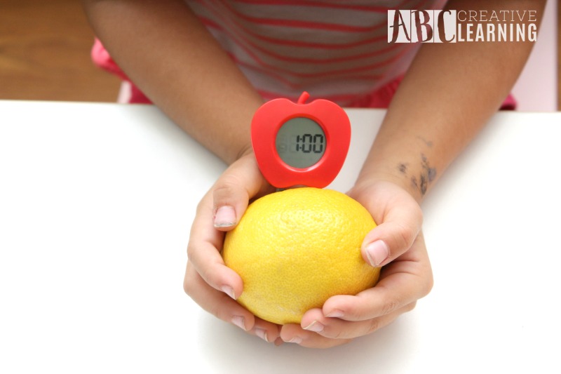 Lemon Battery StemBox For Girls Clock
