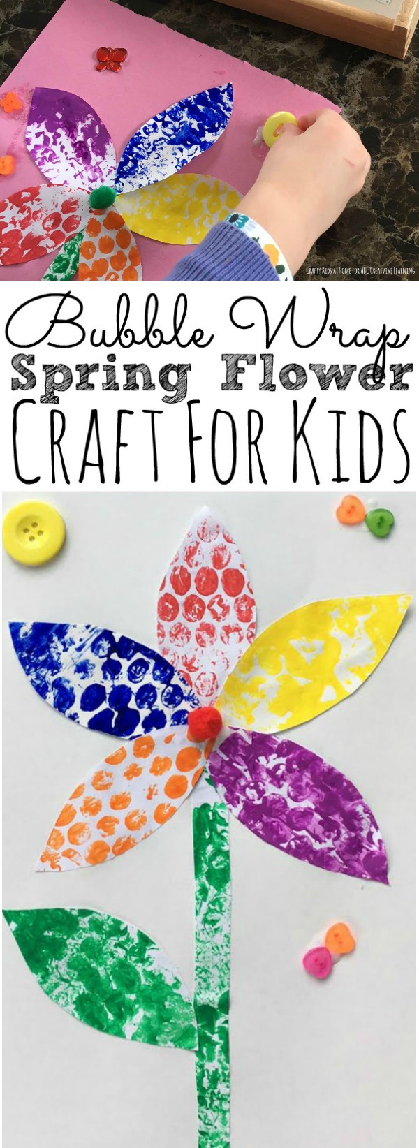 Spring Flower Craft For Kids