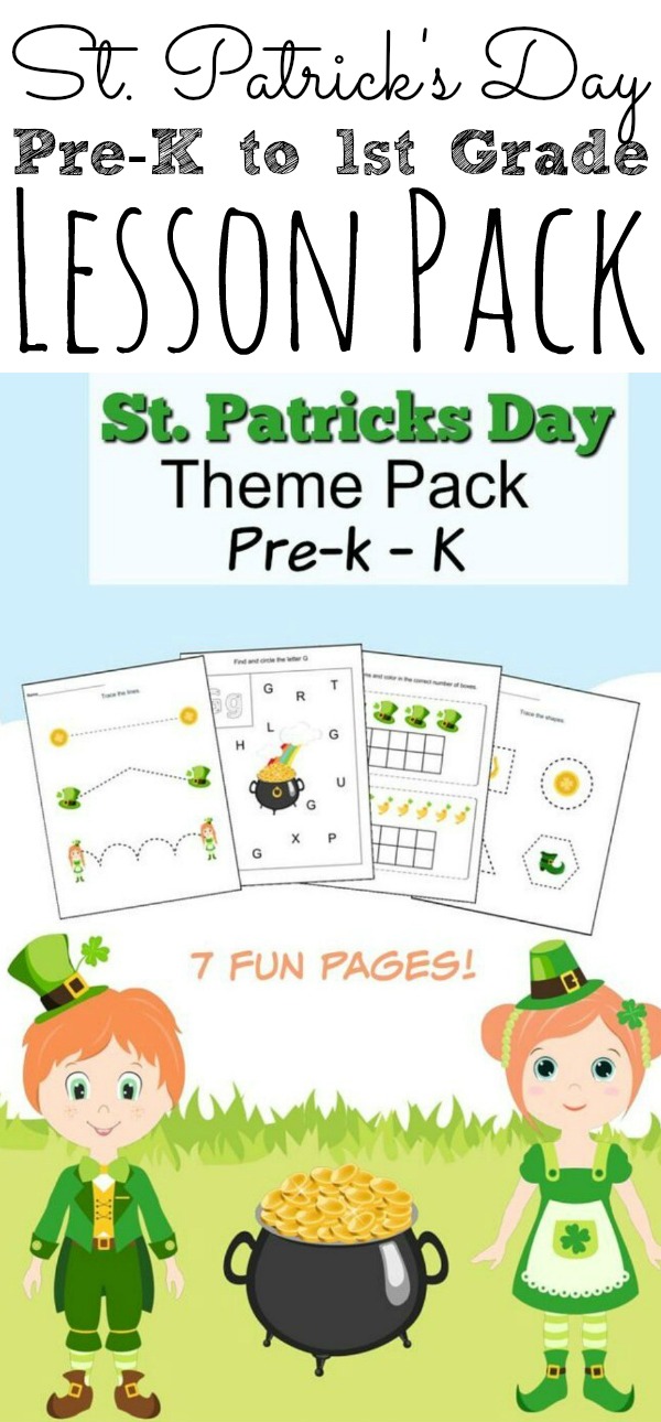 St. Patrick's Day Lesson Pack