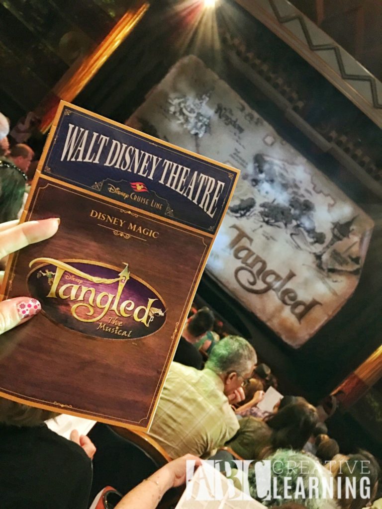 Tangled The Musical Aboard The Disney Magic bill