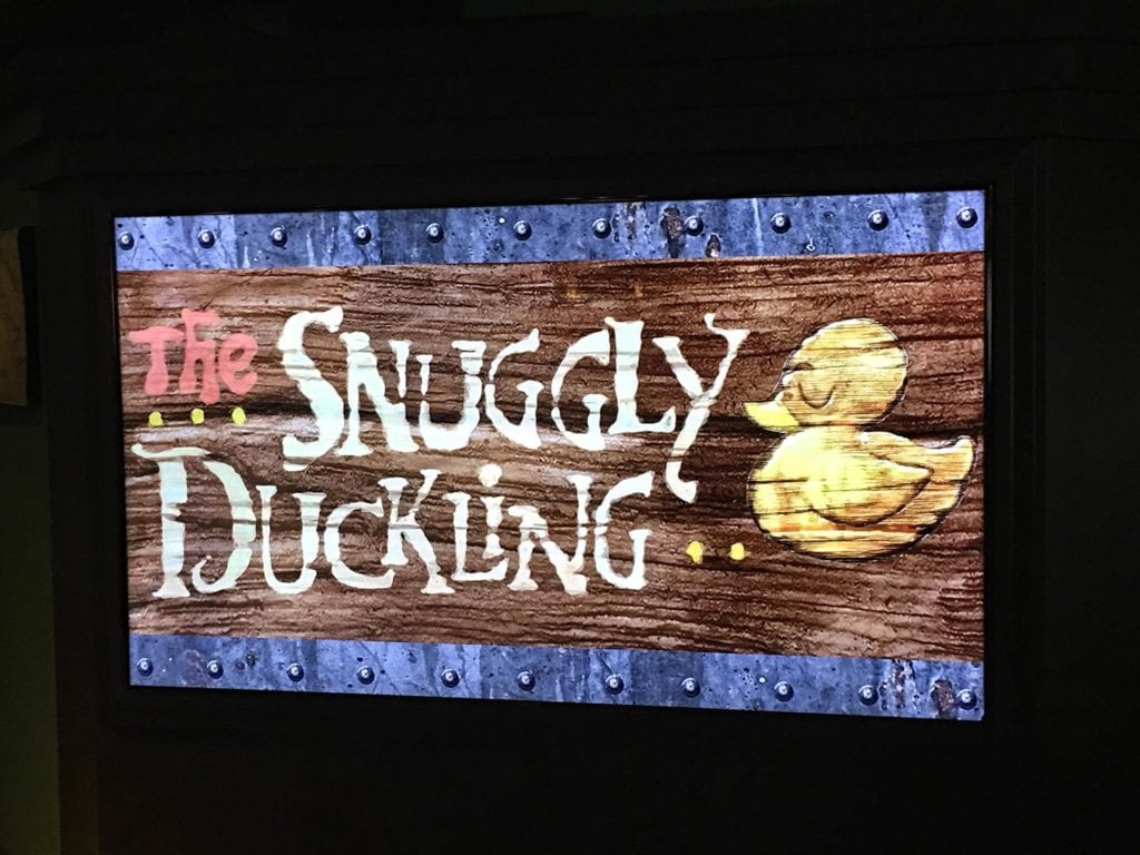 The Snuggly Duckling on the Disney Magic Cruise Ship