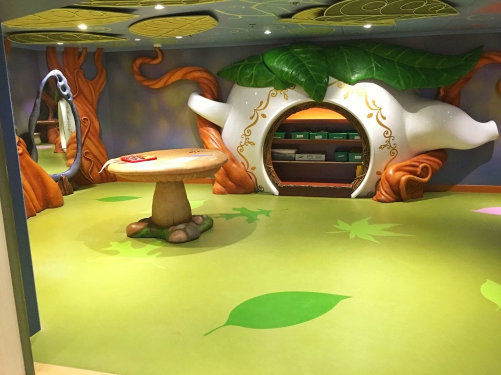 Kids Area on Board the Disney Magic Cruise Ship 