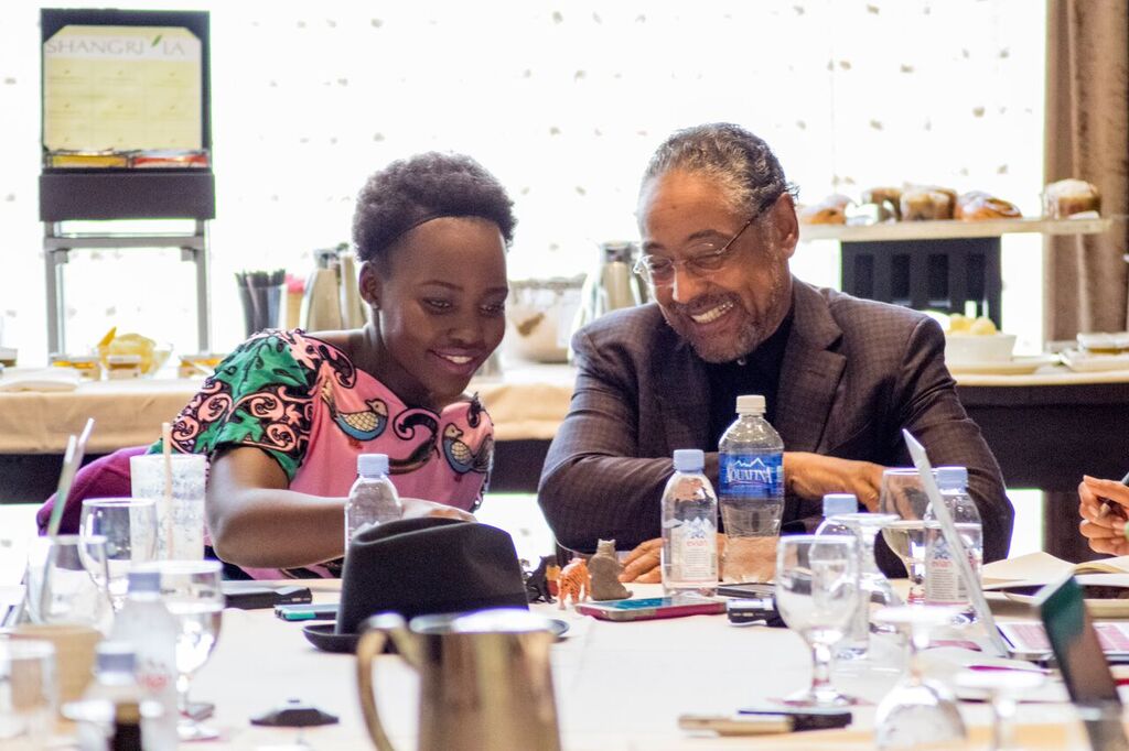 Exclusive Interview with Lupita Nyong'o and Giancarlo Esposito #JungleBookEvent