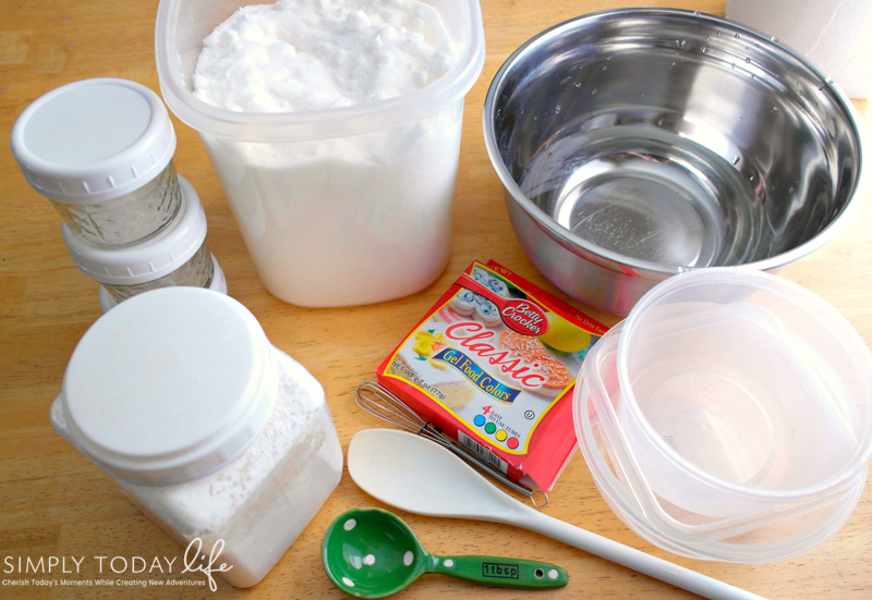 Finger Paint Ingredients