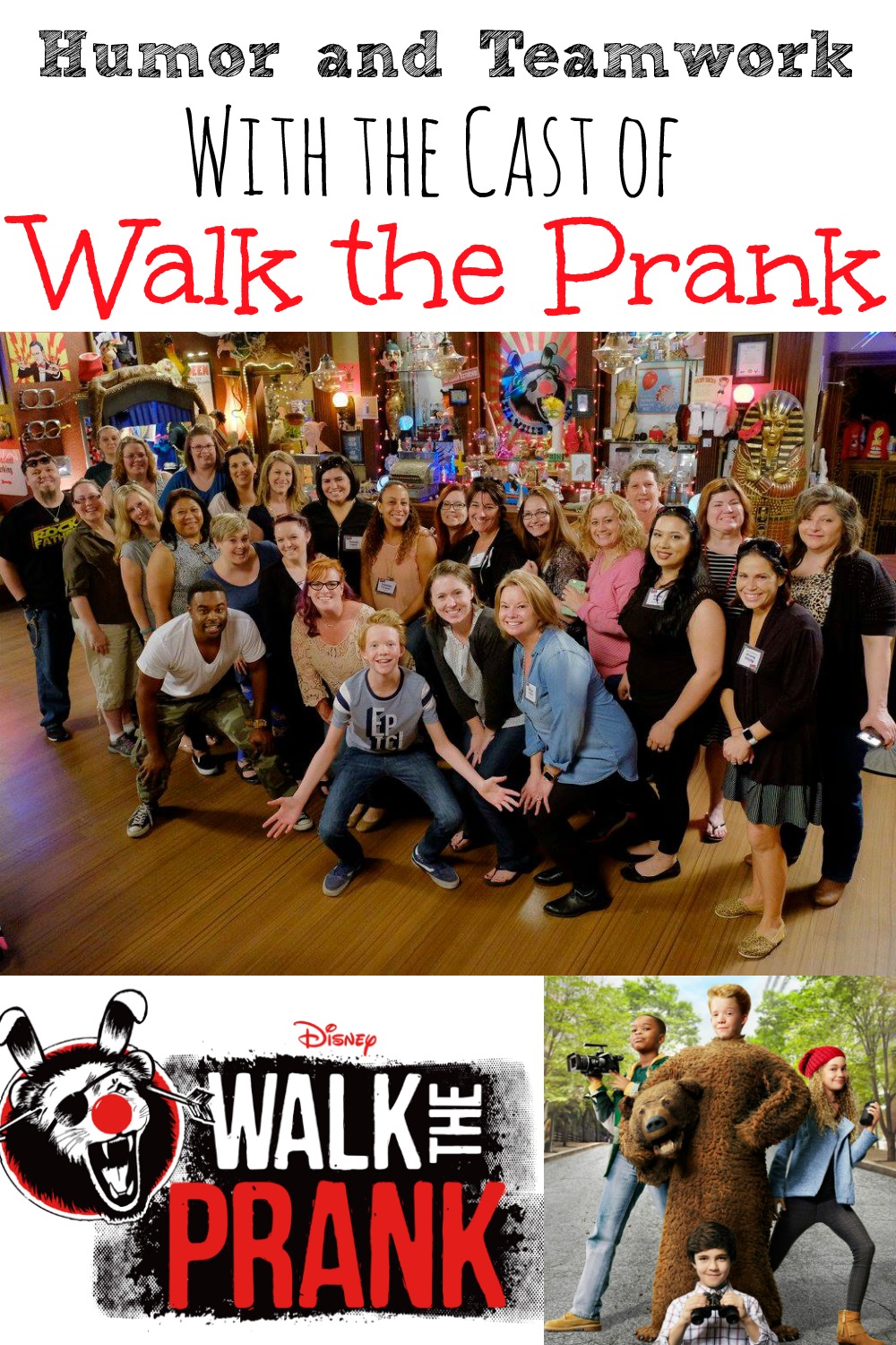 Humor and Teamwork With the Cast of Walk the Prank