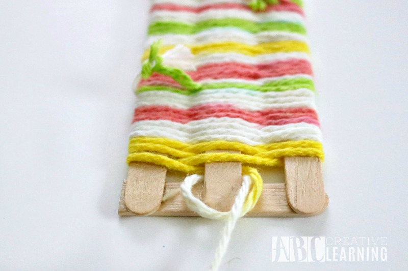 Mother's Day Gift Idea Weaved Bookmark Craft 3