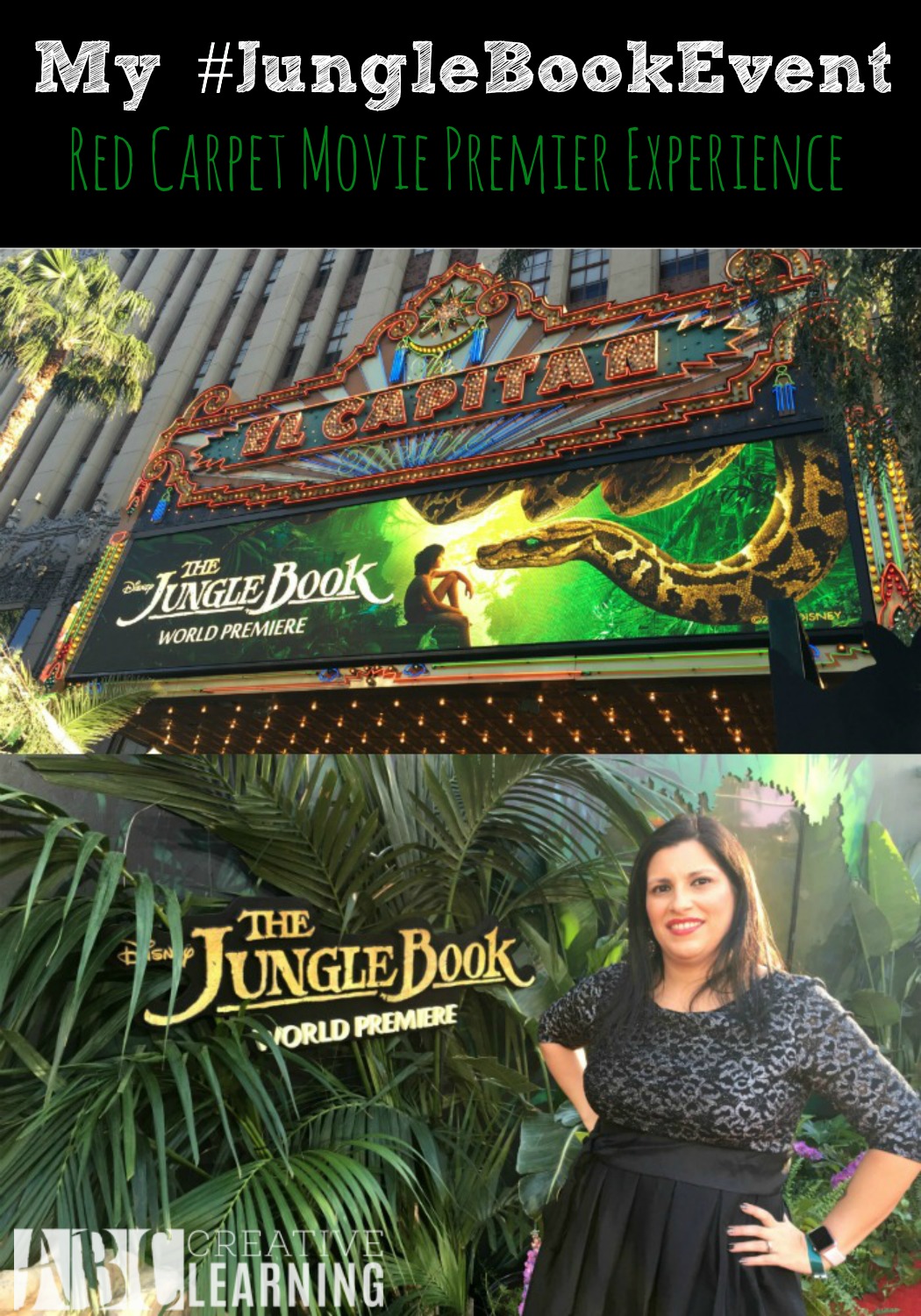 My #JungleBookEvent Red Carpet Movie Premier Experience