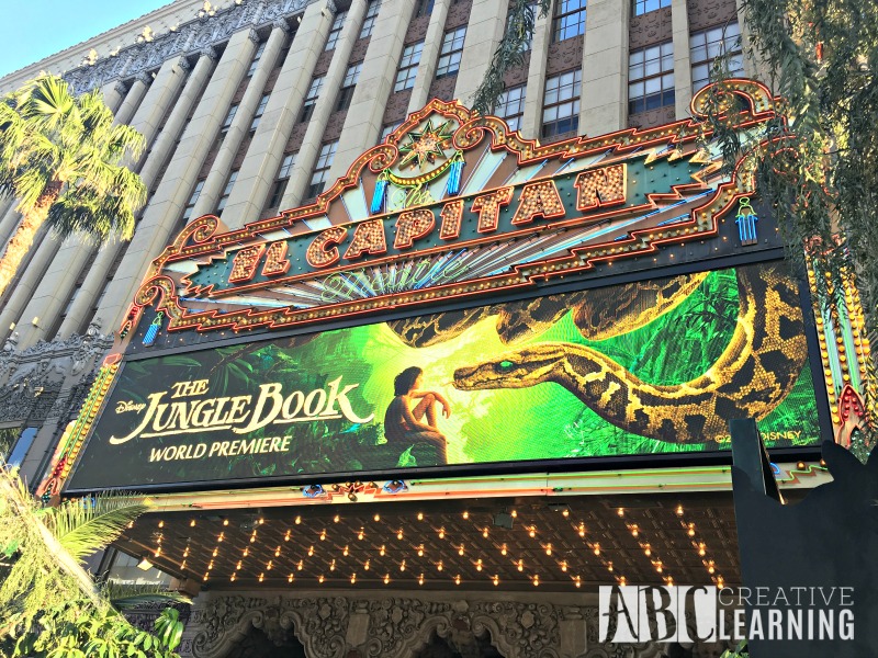 My #JungleBookEvent Red Carpet Movie Premier Experience El Capitan Theater