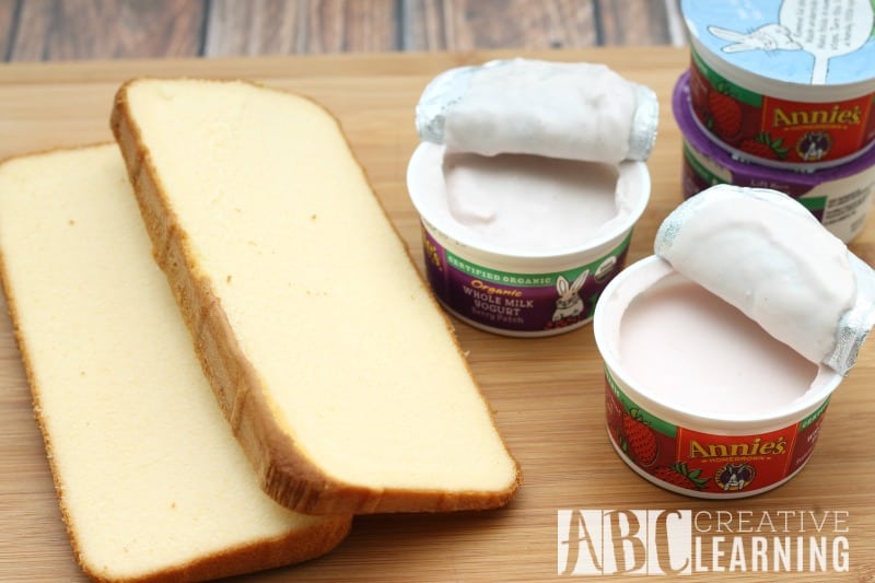 Easy Pound Cake Yogurt Snack For Kids