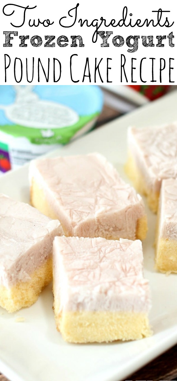 Frozen Yogurt Pound Cake Recipe