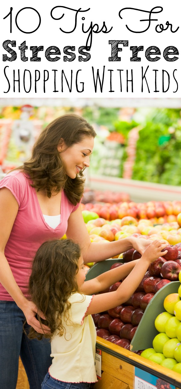 grocery shopping with kids